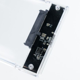 Taffware External HDD SSD Enclosure Transparant 2.5 Inch USB 3.0 - UT-3113 - Transparent - 4