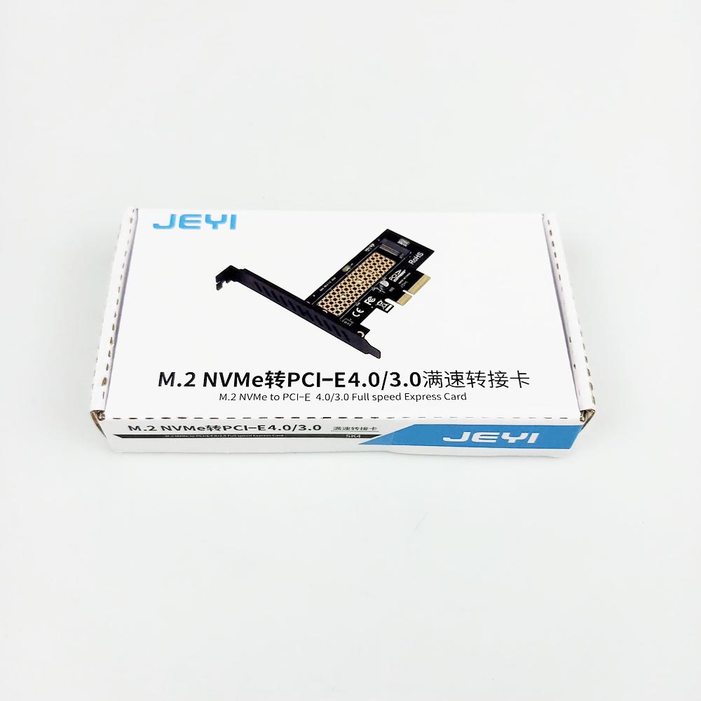 Gambar produk JEYI M.2 NVME SSD to PCI-E 4.0 X4 Expansion Adaptor Card - SK4