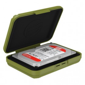 Orico 1-Bay 3.5 HDD Protection Case - PHX-35-GY - Olive Green - 4