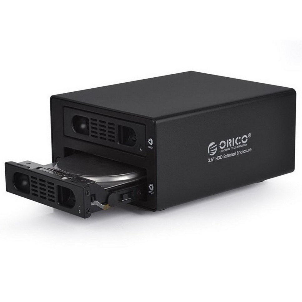 Orico HDD Enclosure 3.5 Inch SATA2.0 USB 3.0 & eSATA