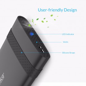 Orico 2.5 Inch External HDD Enclosure USB 3.0 - 2538U3 - Black - 2