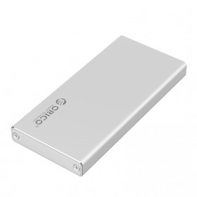 Orico mSATA to USB 3.0 Micro B SSD Enclosure Adapter Case - MSA-U3 - Silver - 2