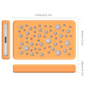 Orico 2.5 HDD Enclosure USB 3.0 - 2789U3 - Orange - 6