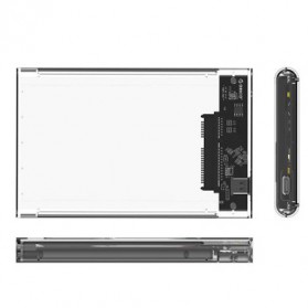 Orico Hard Drive Enclosure 2.5 Inch USB 3.1 Type C - 2139C3 - Transparent - 2