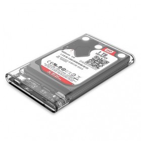 Orico Hard Drive Enclosure 2.5 Inch USB 3.1 Type C - 2139C3 - Transparent - 3
