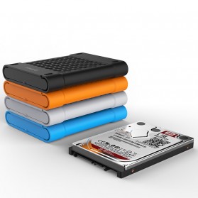 Orico 2.5 inch SIlicone Protective Box for SSD and HDD - PHS-25 - Black - 2