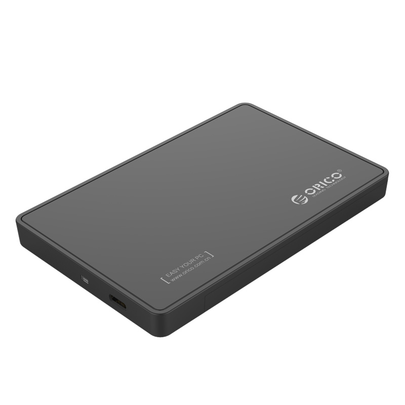 Orico 1 Bay 2 5 Inch External Hdd Enclosure Sata 3 Usb Type C 2588c3 Black Jakartanotebook Com