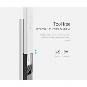 ORICO HDD Enclosure 2.5 Inch USB 3.0 - 2528U3 - Silver - 4
