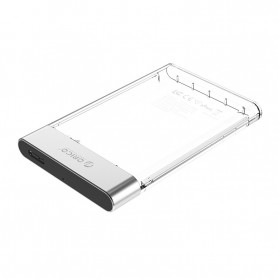 Orico HDD SSD Enclosure 2.5 inch USB 3.0 - 2129U3 - Transparent - 1