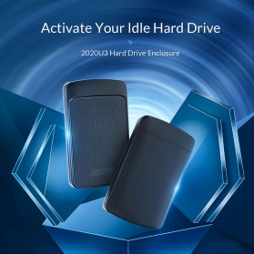 Orico 2.5 Inch External HDD Enclosure USB 3.0 - 2020U3 - Black - 2