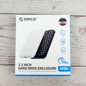 Orico 2.5 Inch External HDD Enclosure USB 3.0 - 2520U3 - Black - 12