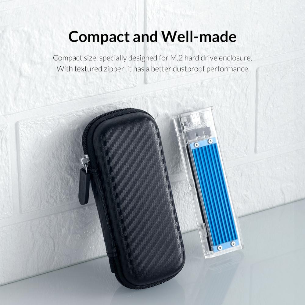 Gambar produk Orico EVA Shockproof Case Eksternal SSD NVME M.2 Hard Drive - M2PH01