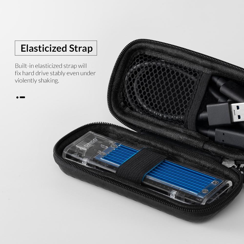 Gambar produk Orico EVA Shockproof Case Eksternal SSD NVME M.2 Hard Drive - M2PH01