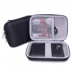 BUBM GHKJOK HDD Case Bag Protection Organizer Multifunction - GH1329 - Black - 8