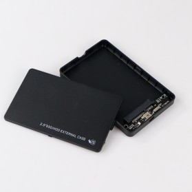 Casing Harddisk 2.5 HDD SATA Enclosure USB 2.0 - U25Q7 - Black