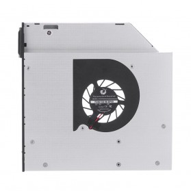 Caddy NGFF M.2 SSD Laptop Universal 9.5mm dengan Kipas Pendingin - White - 1