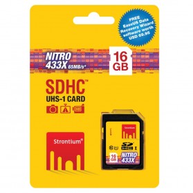Strontium Nitro 433X SDHC UHS-1 65MB/s Class 10 16GB - SRN16GSDU1 - Yellow - 3