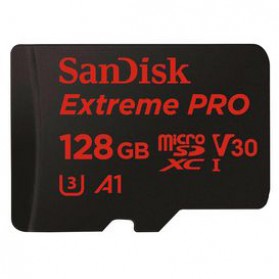 Sandisk MicroSDXC E   xtreme Pro A1 V30 UHS-1 (100MB/s) 128GB