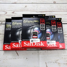 SanDisk Extreme Pro SDXC Card UHS-I U3 V30 Class 10 4K (170MB/s) 64GB - SDSDXXY-064G - 3