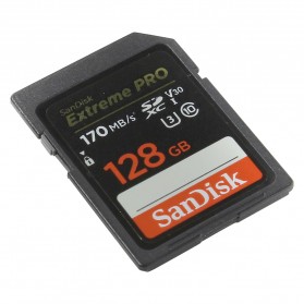 SanDisk Extreme Pro SDXC Card UHS-I U3 V30 Class 10 4K (170MB/s) 128GB - SDSDXXY-128G-GN4IN - 2