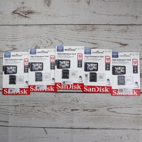 SanDisk High Endurance microSDHC Card UHS-I Class 10 U3 V30 (100MB/s) 64GB - SDSQQNR-064G-GN6IA - 3