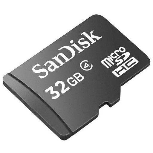 SanDisk microSDHC Memory Cards Class 4 32GB SDSDQM032GBQ35 (BULK