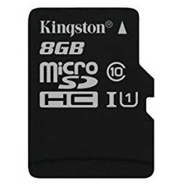 kingston microsdhc high capacity micro secure digital card uhs i class 10 45mb s 8gb sdc10g2 kingston microsdhc high capacity micro secure digital card uhs i class 10 45mb s 8gb sdc10g2