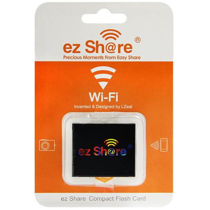 Ez Share Wifi Compact Flash Card 64gb C10 Black Jakartanotebook Com