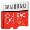 Gambar produk Samsung MicroSDXC EVO Plus Class 10 UHS-1 (100MB/s) 64GB with SD Adapter - MB-MC64GA