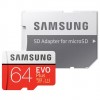 Gambar produk Samsung MicroSDXC EVO Plus Class 10 UHS-1 (100MB/s) 64GB with SD Adapter - MB-MC64GA