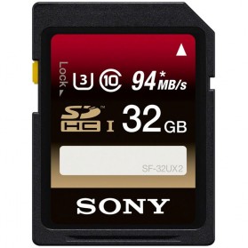 Sony SDHC UHS-I U3 Class 10 (94MB/s) 32GB - SF-32UX2 - 1