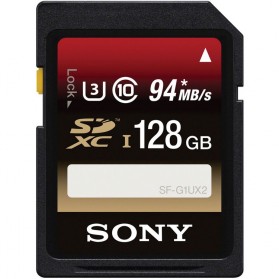 Sony SDXC UHS-I U3 Class 10 (94MB/s) 128GB - SF-GIUX2 - 1