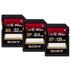 Sony SDXC UHS-I U3 Class 10 (94MB/s) 128GB - SF-GIUX2 - 2