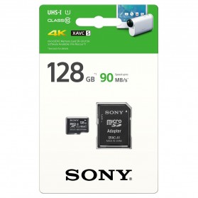 Sony MicroSDHC UHS-I Class 10 (90MB/s) 128GB with SD Card Adapter - SR-G1UY3A - 3