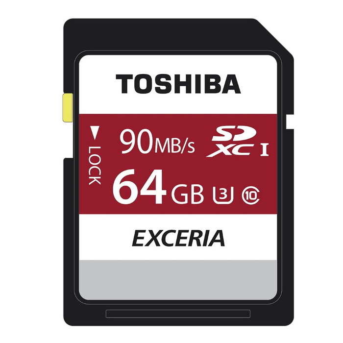 toshiba exceria sdxc uhs i class 10 u3 90mb s 64gb black toshiba exceria sdxc uhs i class 10 u3 90mb s 64gb black