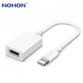 Nohon USB Female to Lightning OTG Adaptor - NO13 - White
