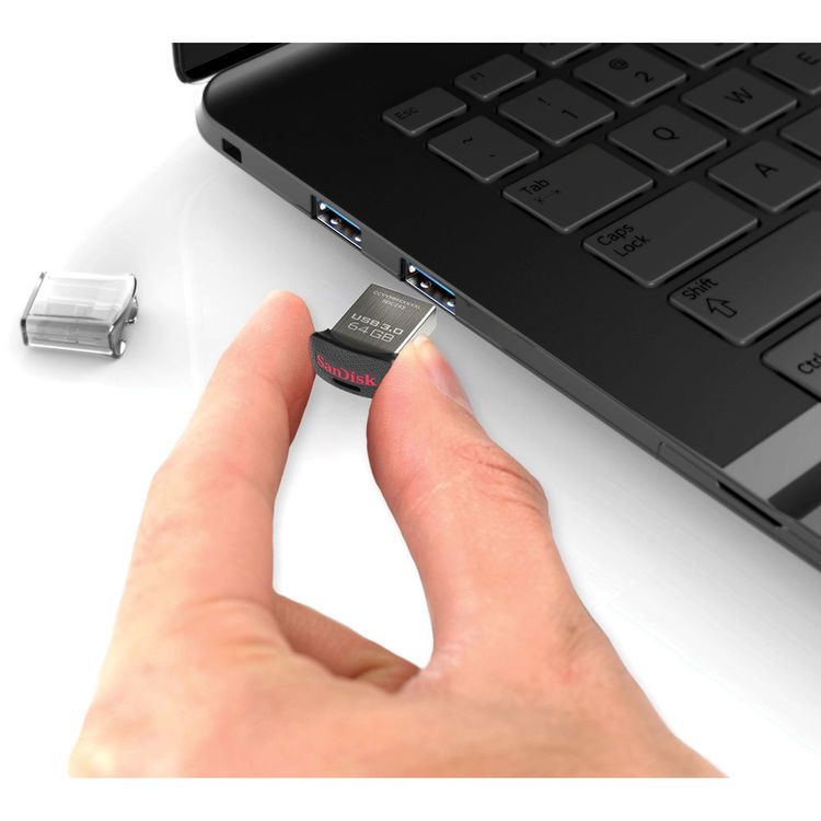 SanDisk Ultra Fit USB 3.0 Flash Drive 128GB - SDCZ43-128G