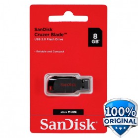 SanDisk Cruzer Blade USB Flash Drive 8GB (SDCZ50-008G-B35) - 1
