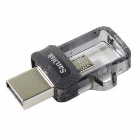 Sandisk Ultra Dual OTG Flash Drive M3.0 128GB - SDDD3-128G - Black - 2
