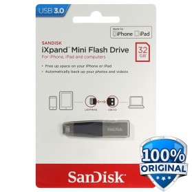 Sandisk iXpand Mini Flashdisk Lightning USB 3.0 32GB - SDIX40N-032G - 1