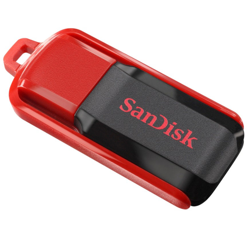 Sandisk Cruzer Switch USB Flash Drive SDCZ52016G  16GB  Black