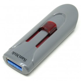 Sandisk Cruzer Glide USB 3.0 Flash Drive SDCZ600-016G - 16GB (Bulk Packing) - Gray/Red - 3
