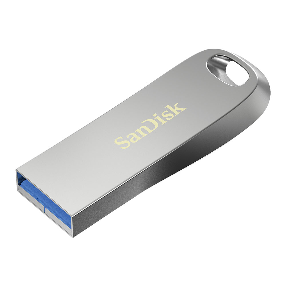 SanDisk Ultra Luxe USB Flashdisk USB 3.1 128GB - SDCZ74-128G - Silver