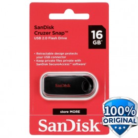 SanDisk Cruzer Snap USB Flashdisk 16GB - SDCZ62-016G