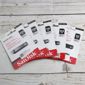 SanDisk Ultra USB Type C 3.1 Flashdisk 256GB - SDCZ460 - Black - 3