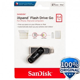 Sandisk iXpand Flashdisk Go Lightning USB 3.0 64GB - SDIX60N-064G