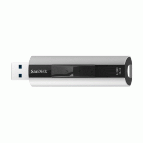 SanDisk Cruzer Extreme Pro USB 3.0 Flash Drive 128GB - SDCZ88-128G-G46 - Silver - 1