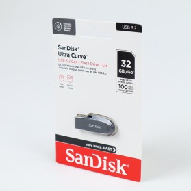 SanDisk Ultra Curve Flashdisk USB 3.2 32GB - SDCZ550 - Black - 4