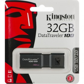 Kingston DataTraveler 100 Generation 3 (DT100G3/32GB) - 32GB - Black - 4