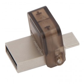 Kingston DataTraveler MicroDuo USB 2.0 Micro USB OTG 16GB - DTDUO/16GB - Bronze - 2